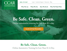 Tablet Screenshot of ccar-greenlink.org